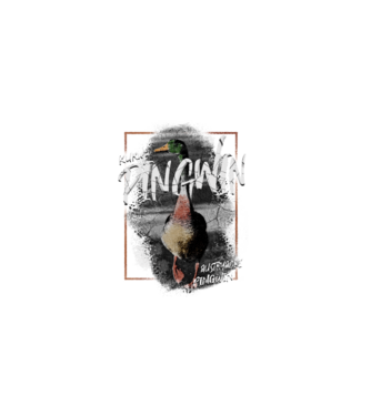 Kurwa pingwin model negru pe tricou