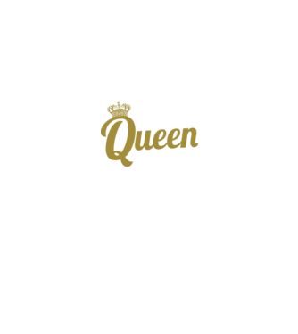 Nurse a title just above Queen model negru pe tricou