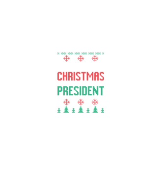 All I want for christmas model negru pe tricou