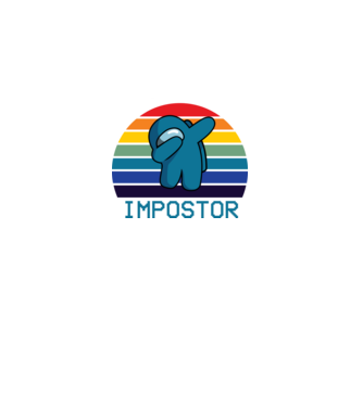 Impostor model negru pe tricou