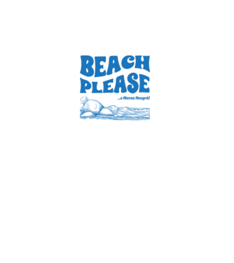 Beach please, e Marea Neagră! model alb pe tricou