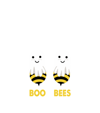 Boo bees model negru pe tricou