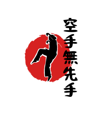 Larusso training japan model alb pe tricou