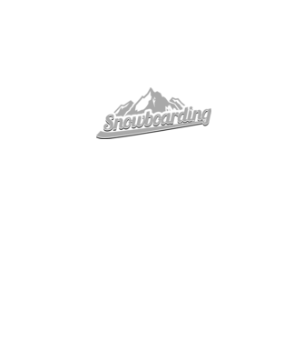Snowboarding model alb/roșu pe tricou
