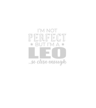 Not perfect, but LEO model negru pe tricou
