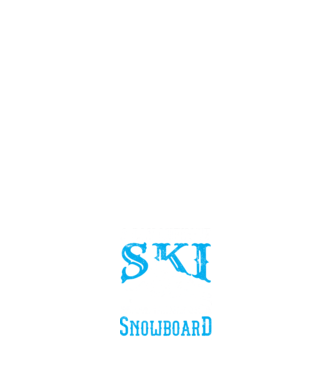Day without SKI model alb pe tricou