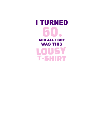 Lousy T-shirt 60 model albastru regal pe tricou