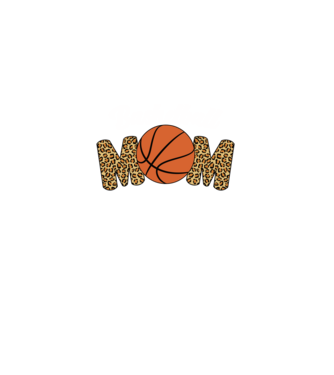 Basketball Mom model  pe tricou