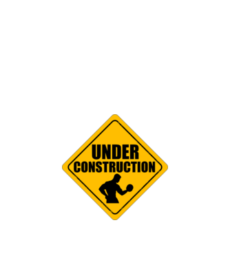 Under Construction model negru pe tricou