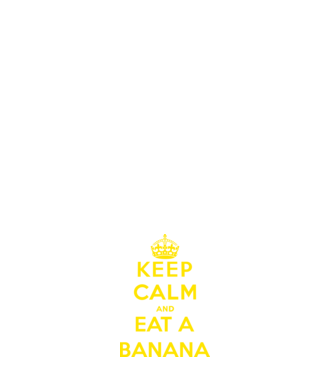 Eat banana model albastru închis pe tricou
