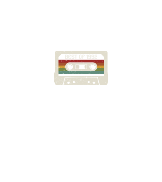 retro tape 1992 vintage model negru pe tricou