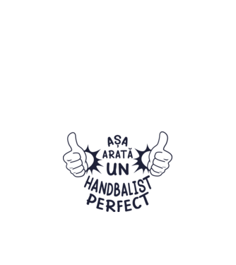 Așa arată un HANDBALIST perfect model roșu pe tricou