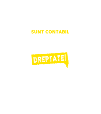 Sunt contabil, pentru a economisi timp, să reținem că am întotdeauna dreptate! model negru pe tricou