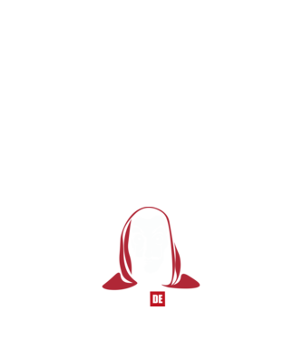 la cas de papel logo model alb pe tricou