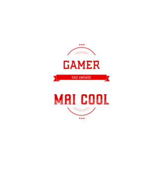 sunt gamer, la fel ca toți ceilalți, dar mult mai cool model negru pe tricou