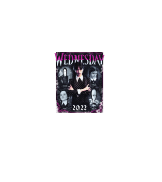 WEDNESDAY ADDAMS multi all time model negru pe tricou