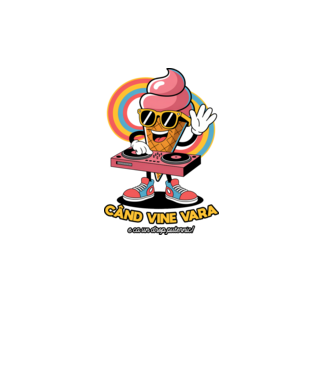 Când vine vara, e ca un drop puternic! model alb pe tricou