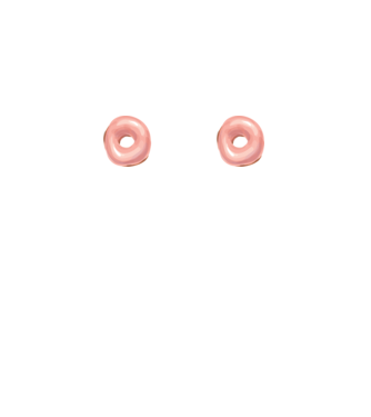Donut titties model alb pe tricou