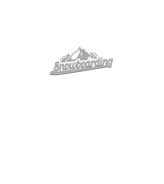 Snowboarding model alb pe tricou