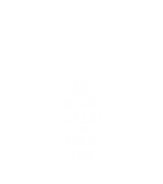 Keep calm and bike on model negru pe tricou