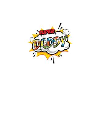 Comic Daddy model roz pe tricou