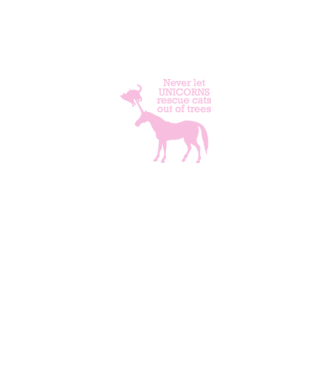 unicorn cat model negru pe tricou