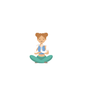 în timp ce faci yoga poți fi ceea ce vrei să fii - în acel moment model negru pe tricou