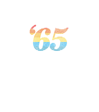 Retro Birthday 1965 model alb pe tricou