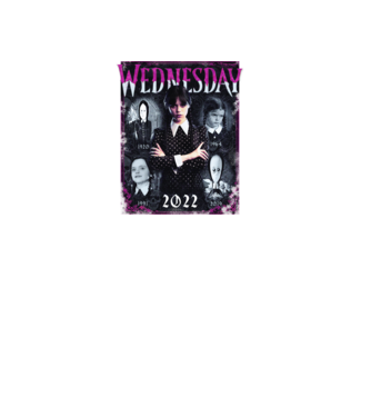 WEDNESDAY ADDAMS multi all time model negru pe tricou
