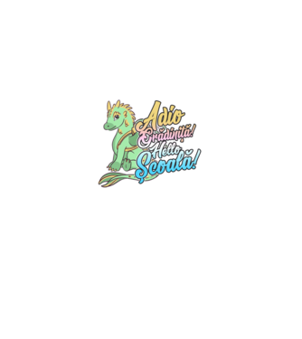 Adio grădiniță! Hello școală! model alb pe tricou