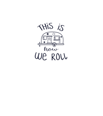 This is how we roll model galben neon pe tricou