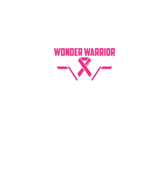WONDER WARRIOR model negru pe tricou