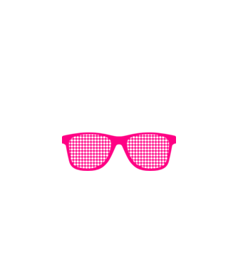 Ochelari model albastru închis pe tricou