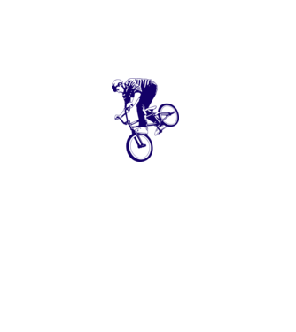 BMX stunt model gri pe tricou