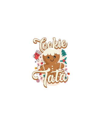 Cookie tată model alb pe tricou