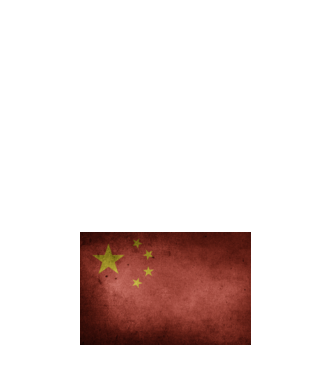 CHINA model albastru închis pe tricou