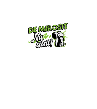 De mirosit nu sunt model negru pe tricou