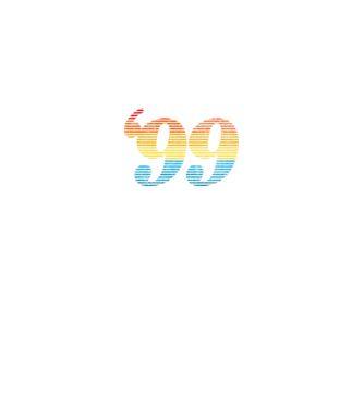 Retro Birthday 1999 model alb pe tricou