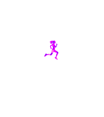 I run like a girl model liliachiu pe tricou