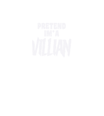 Villian carnaval model negru pe tricou