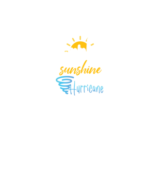 November Girls are Sunshine mixed with a little Hurricane model turcoaz pe tricou