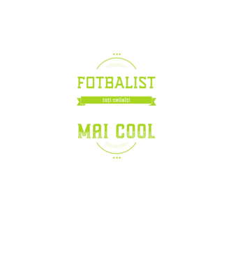 Sunt fotbalist, la fel ca toți ceilalți, dar mult mai cool model negru pe tricou