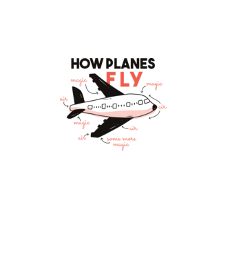 Avioane model alb pe tricou