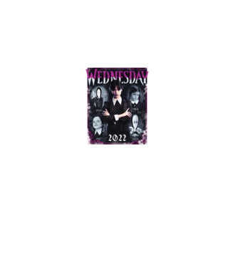 WEDNESDAY ADDAMS multi all time model negru pe tricou