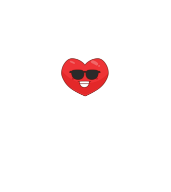 mini heartbreaker model negru pe tricou