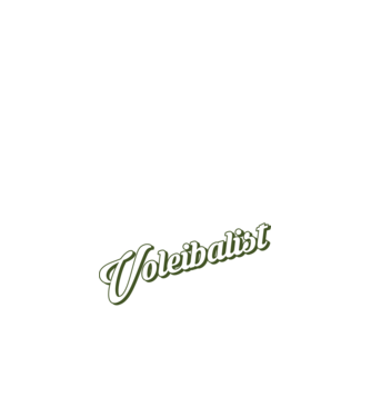 Cel mai bun Voleibalist din lume model negru pe tricou