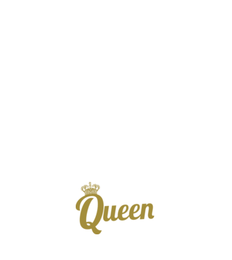 Nurse a title just above Queen model alb pe tricou