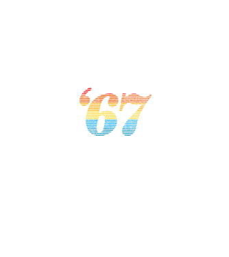 Retro Birthday 1967 model alb pe tricou