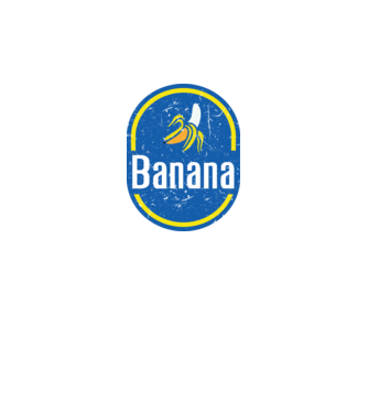 Banane carnaval model gri pe tricou