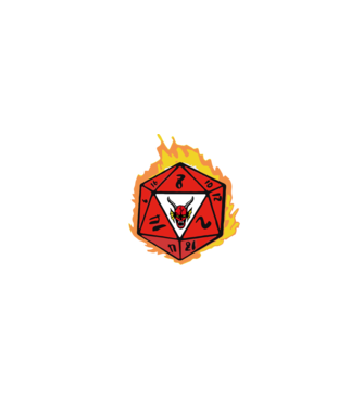 hellfire club roll dice model negru pe tricou